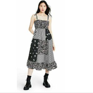 Sandy Liang x Target Patchwork Sleeveless Elastic Summer Dress